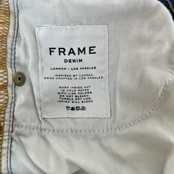 Frame Denim Le Garçon Rosewood - Picture 10 of 11